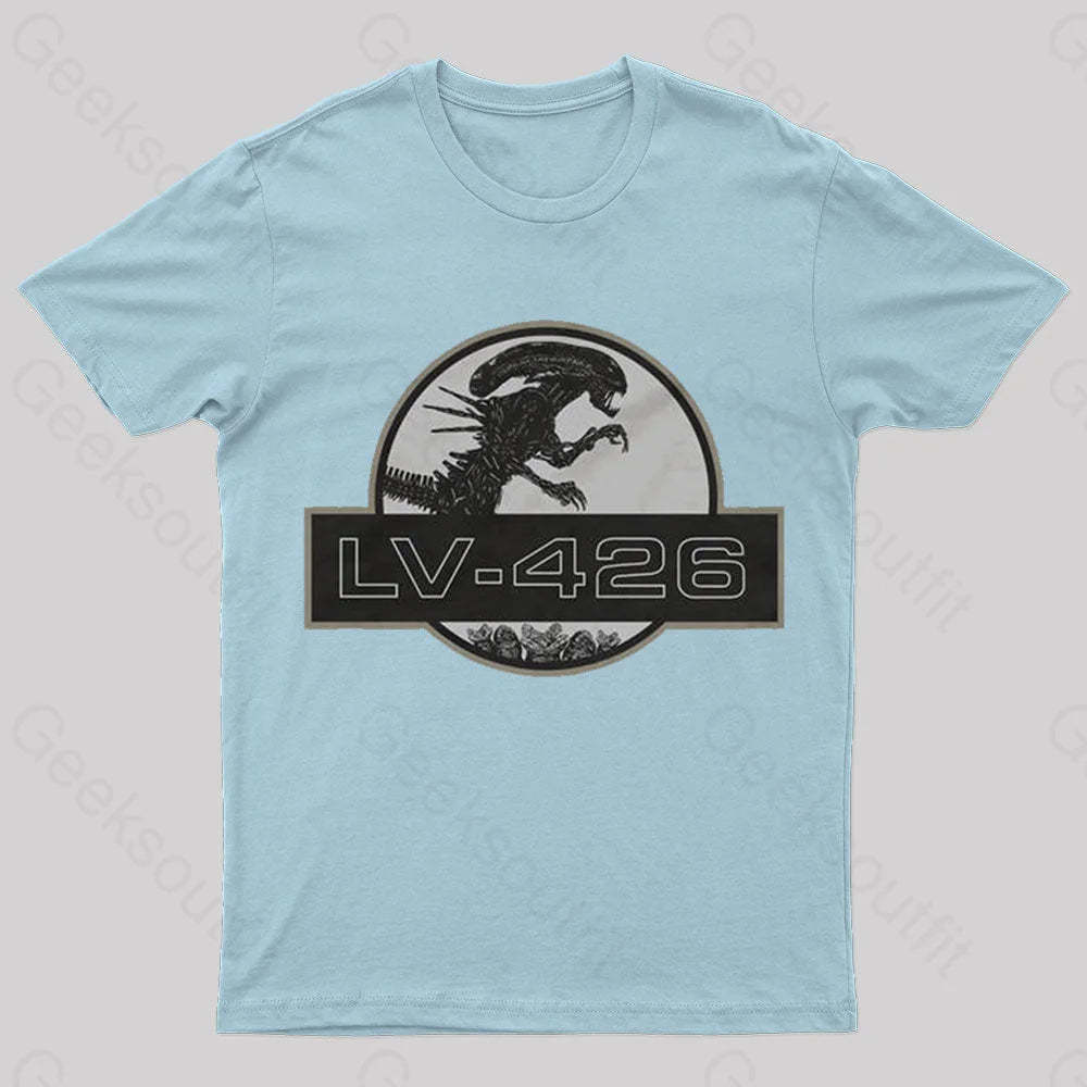 Lv-426 Nerd T-Shirt Light Blue / S