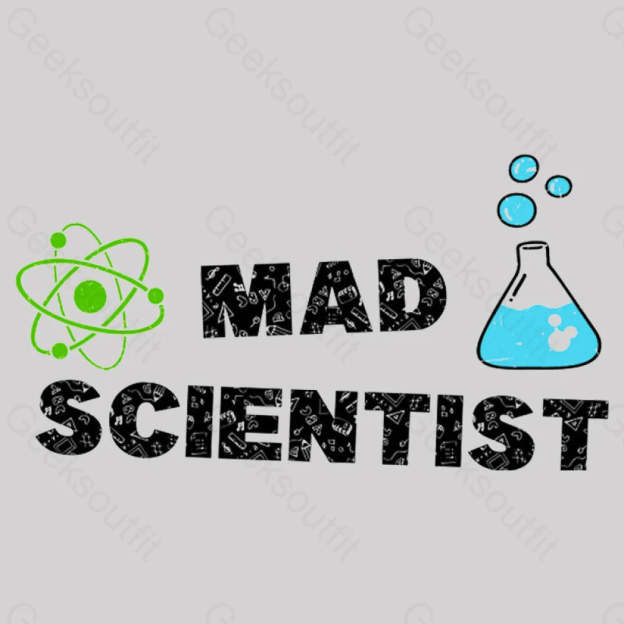 Mad Scientist Nerd T-Shirt