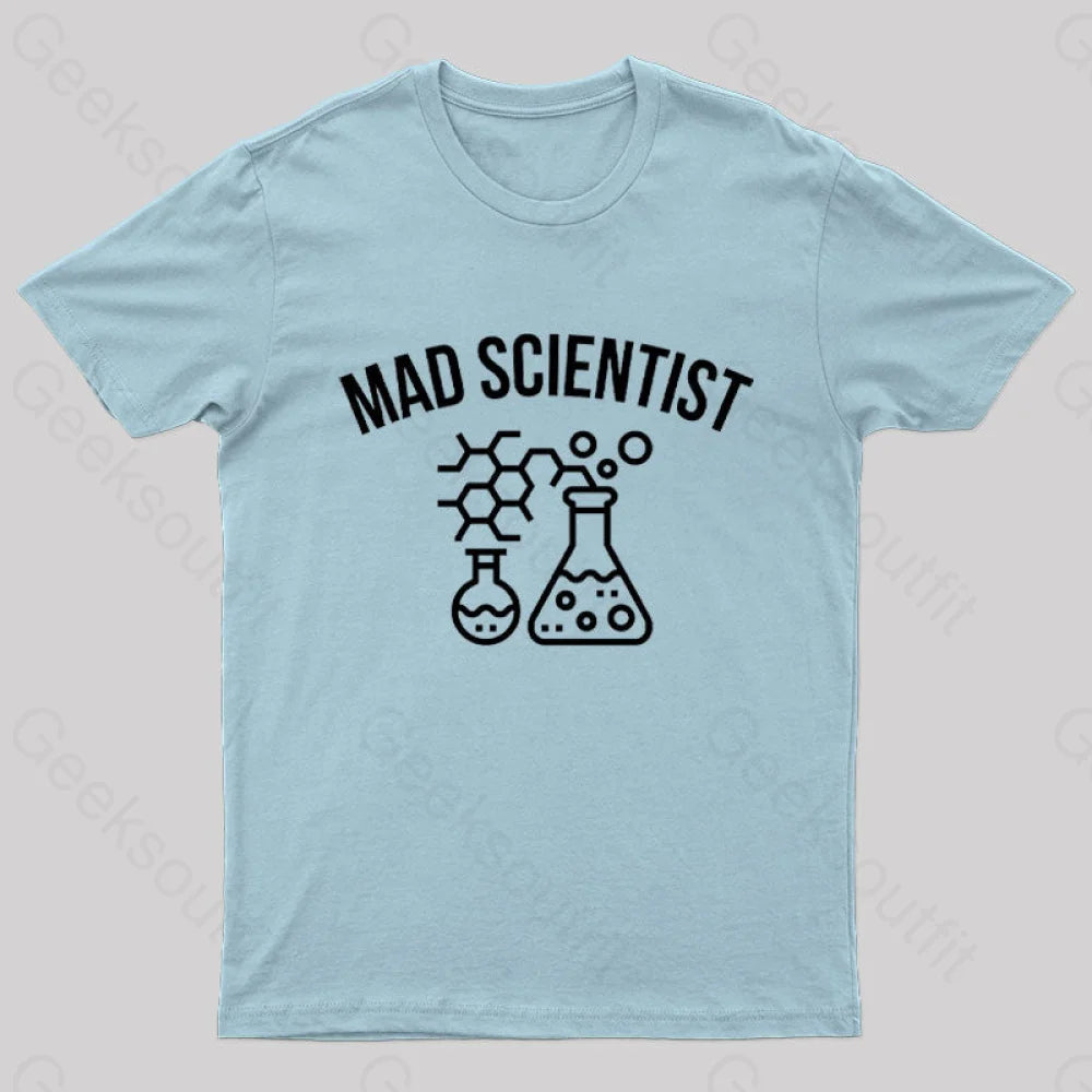 Mad Scientist T-Shirt Light Blue / S