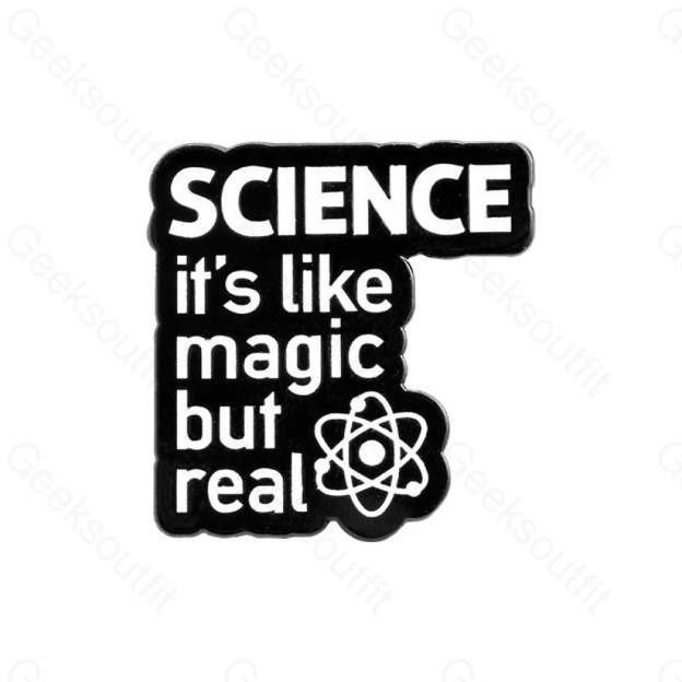 Magic But Real Enamel Pins - Geeksoutfit