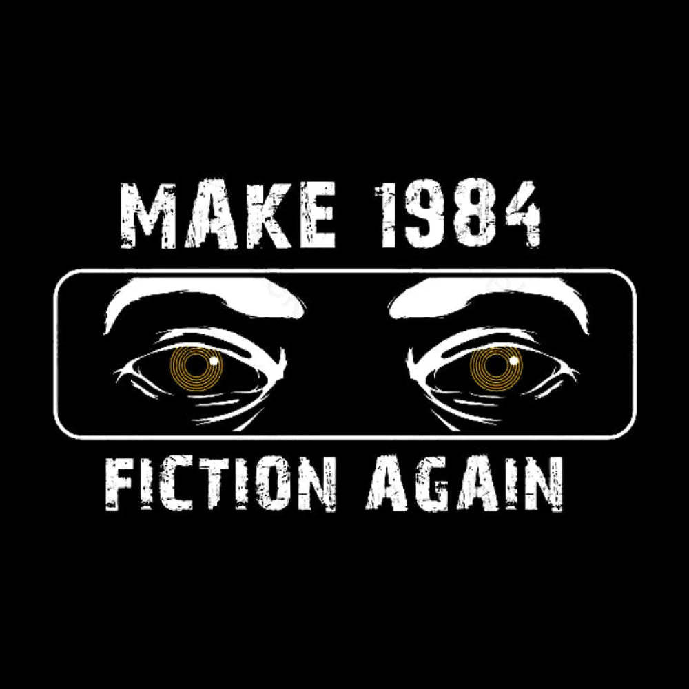 Make 1984 Fiction Again Nerd T-Shirt