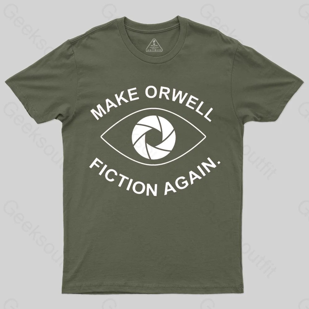 Make Orwell Fiction Again- 1984 Doublespeak is Here T-shirt - Geeksoutfit
