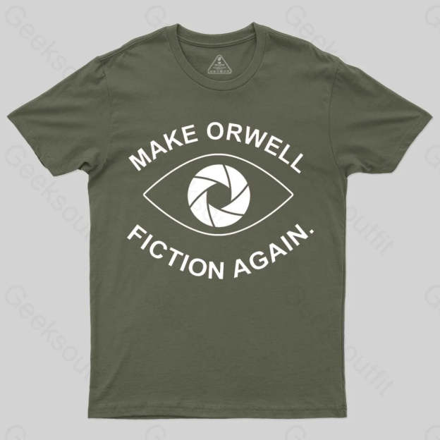 Make Orwell Fiction Again- 1984 Doublespeak is Here T-shirt - Geeksoutfit
