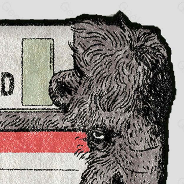 Mammotdisk Funny Imitation Wool Rug