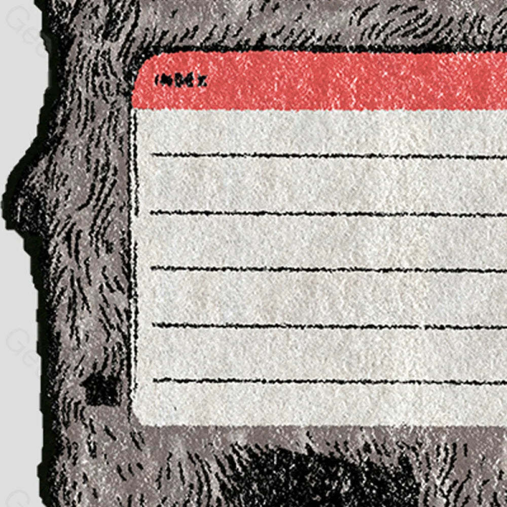 Mammotdisk Funny Imitation Wool Rug