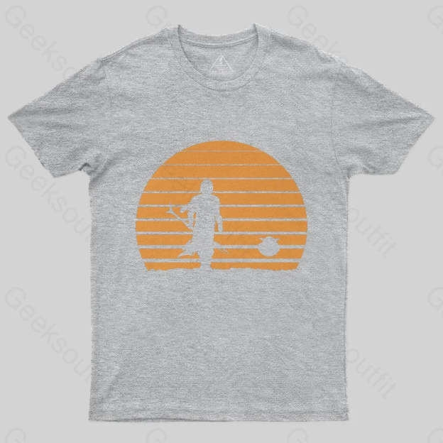 MANDALORIAN SUNSET T-Shirt - Geeksoutfit