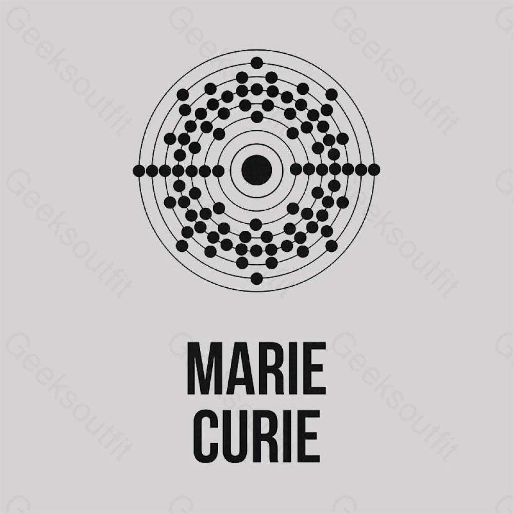 Marie Curie Women’s V-Neck T-Shirt