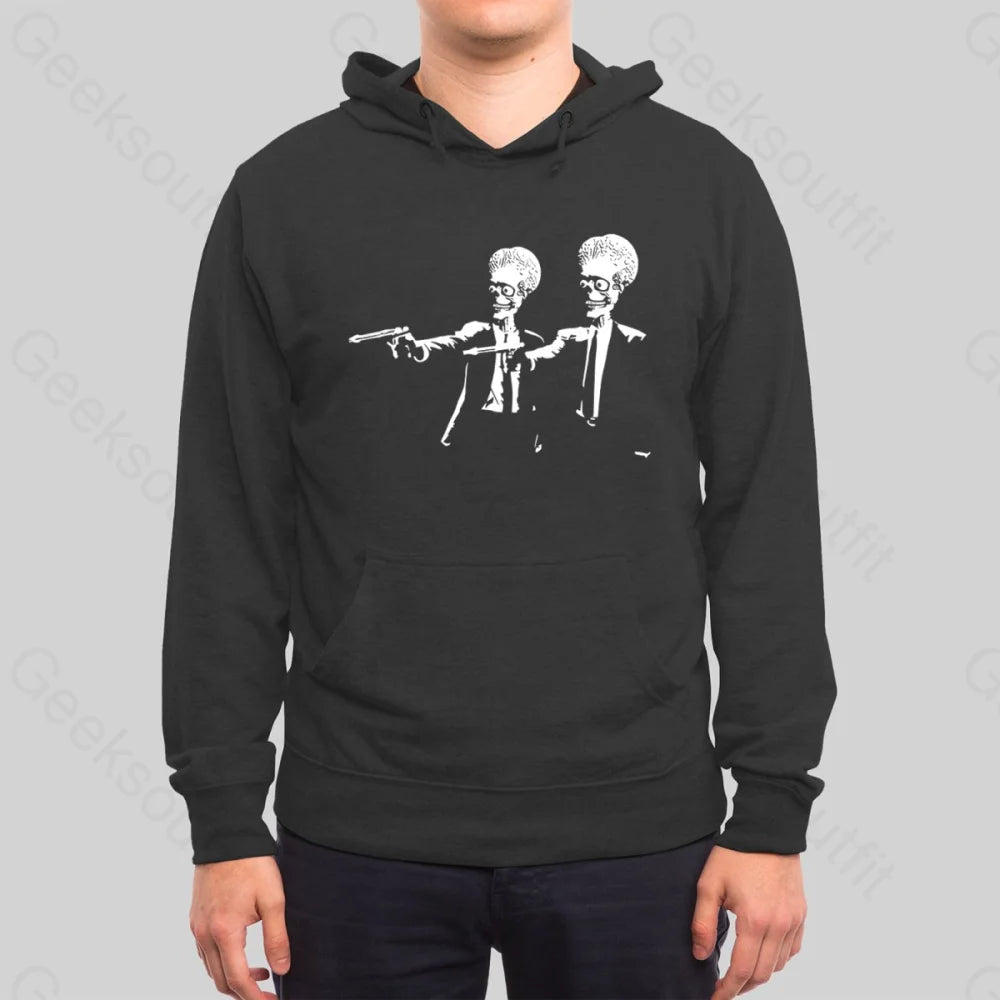 Mars Attacks Tim Burton Pulp Fiction Hoodie - Geeksoutfit