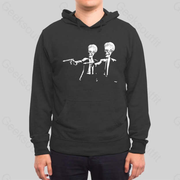 Mars Attacks Tim Burton Pulp Fiction Hoodie - Geeksoutfit