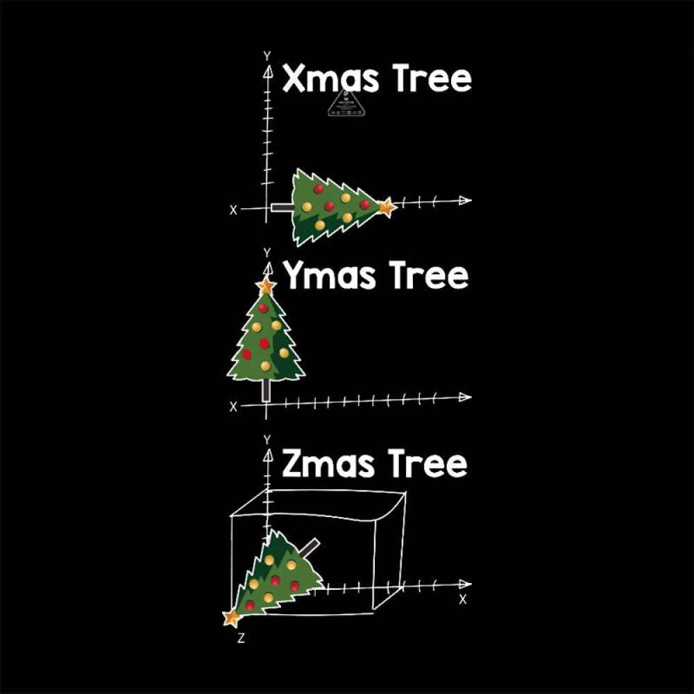 Math Christmas Tree T-Shirt