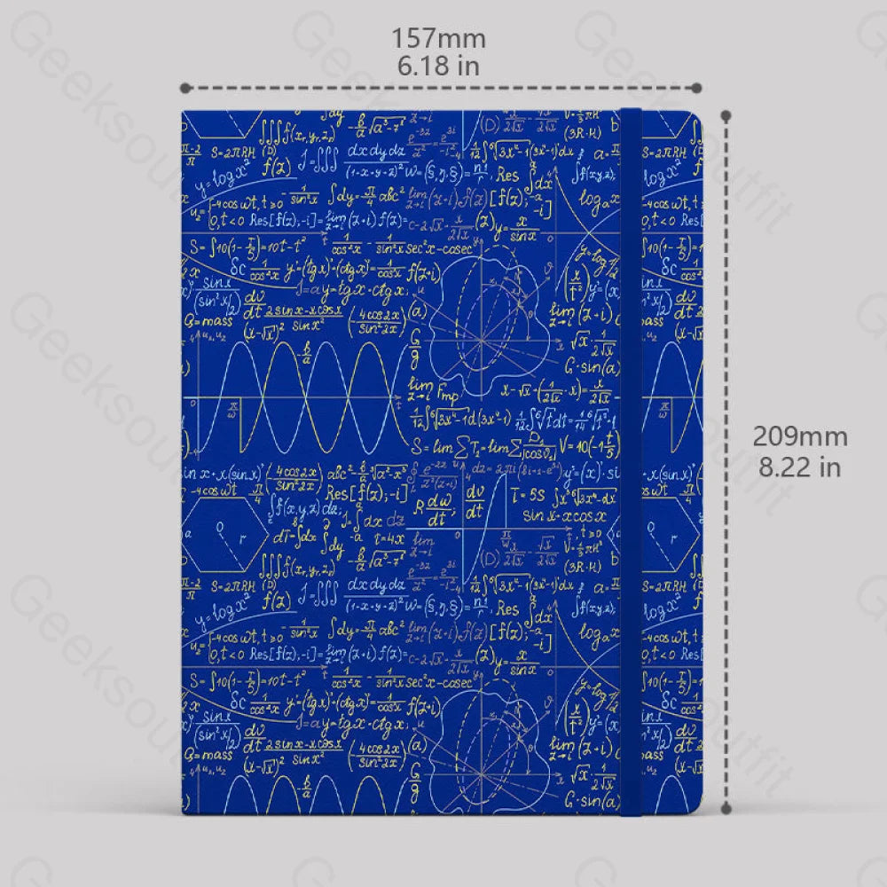 Math Function Curve Notebook Lined