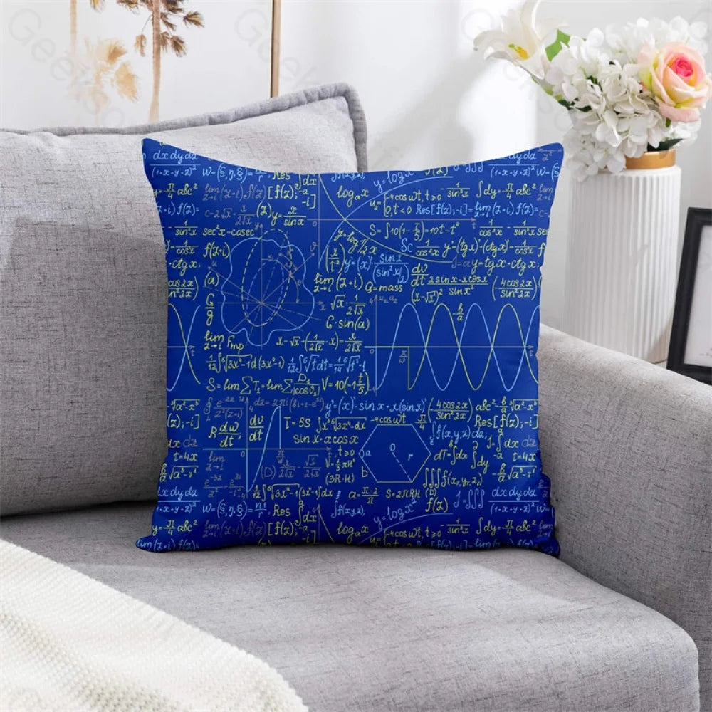 Math Function Curve Pillowcase 40*40Cm / Geekpc016