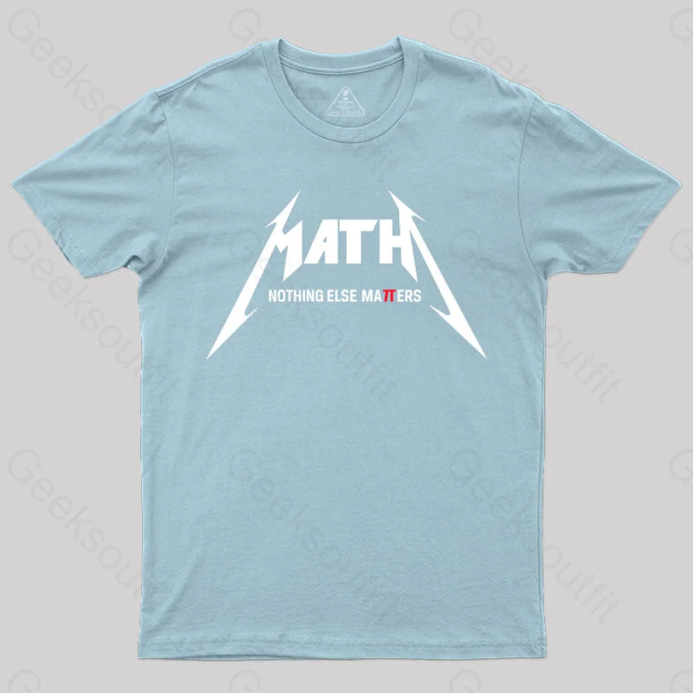 Math Geek T-Shirt Light Blue / S