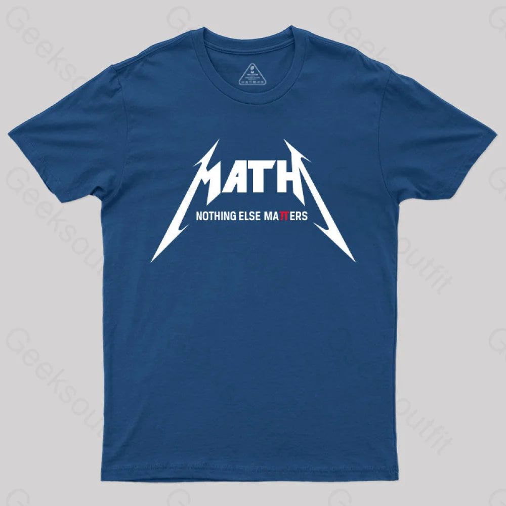 Math Geek T-Shirt Navy / S