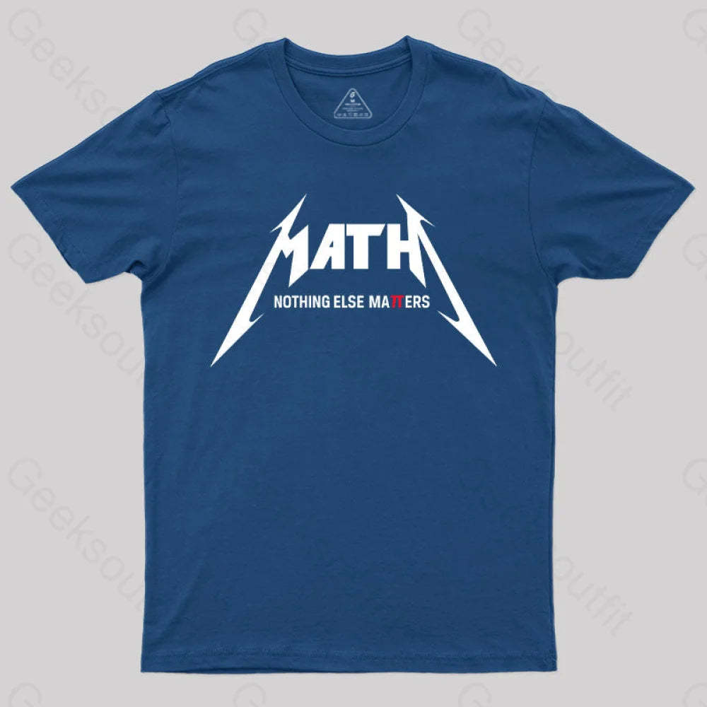 Math Geek T-Shirt Navy / S