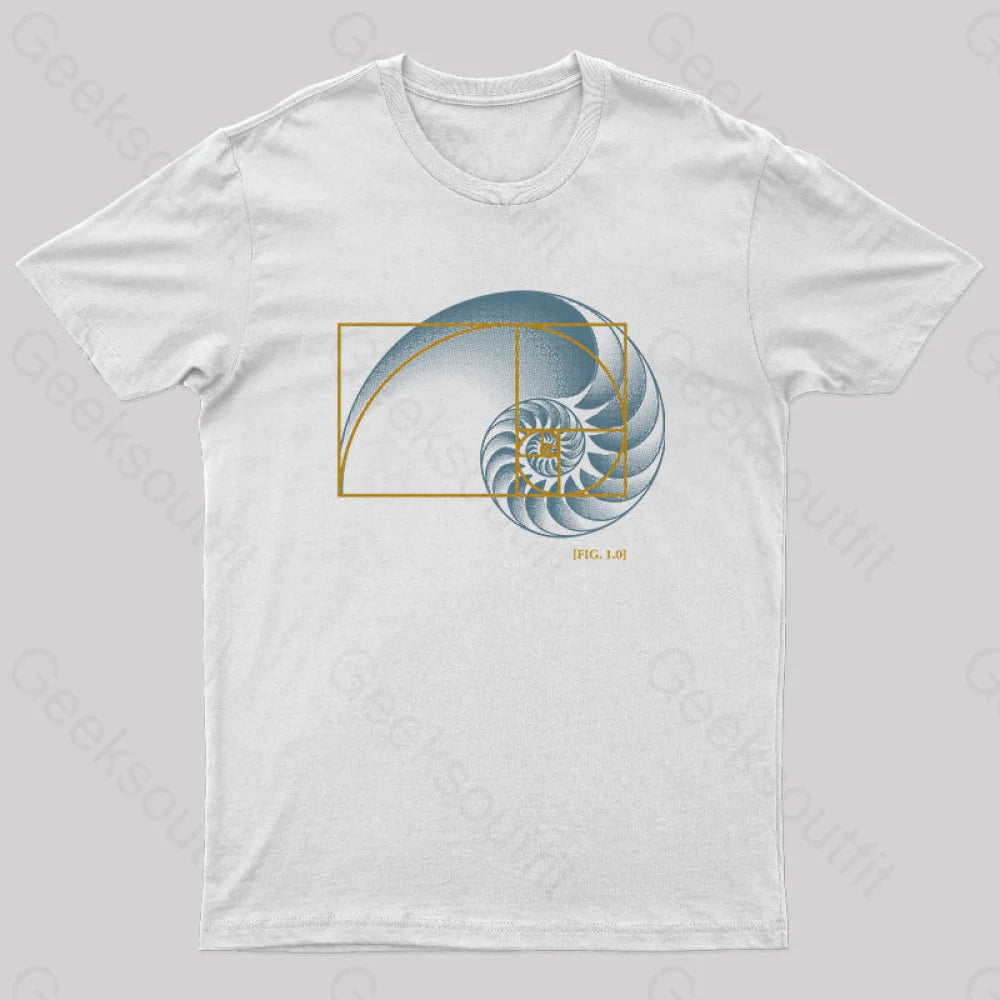 Math In Nature T-Shirt White / S