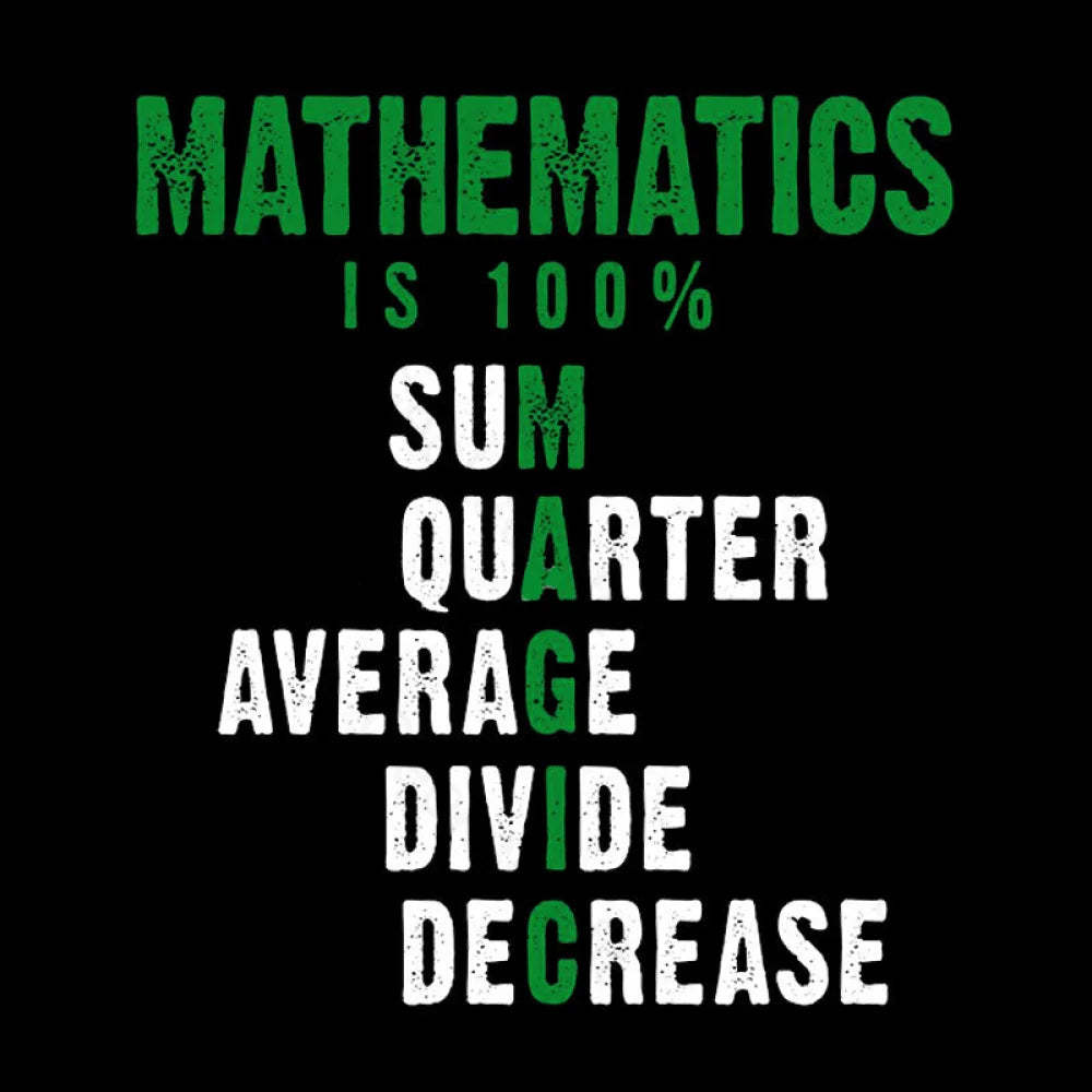 Mathematics Is 100% Magic Statistic Calculus Nerd T-Shirt