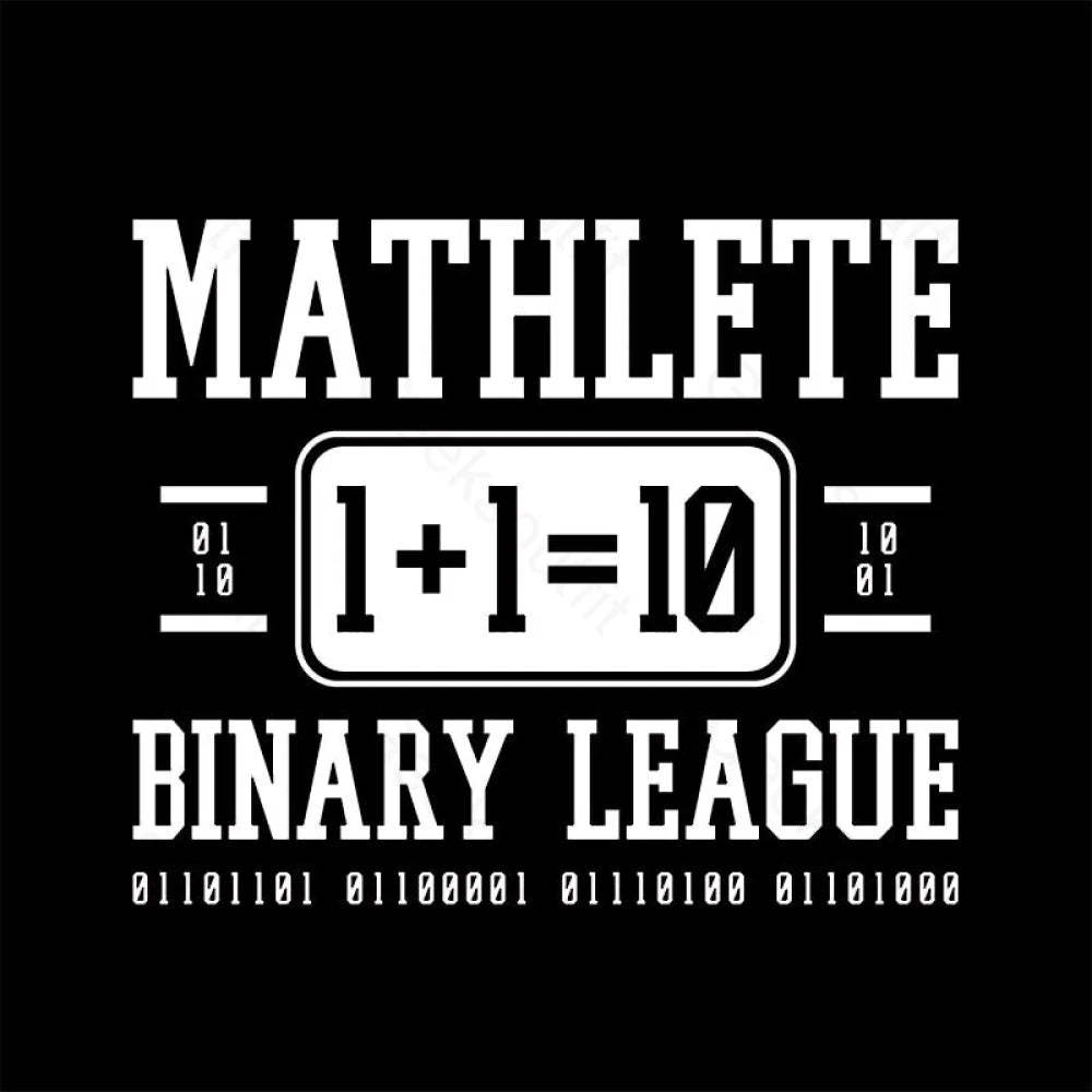 Mathlete Binary League Nerd T-Shirt