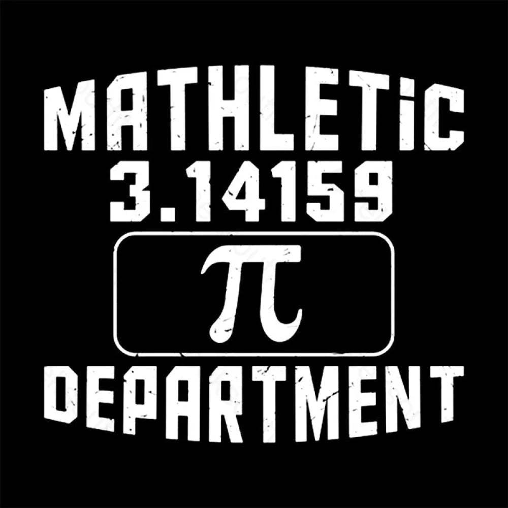Mathletic Department Pi Day Nerd T-Shirt