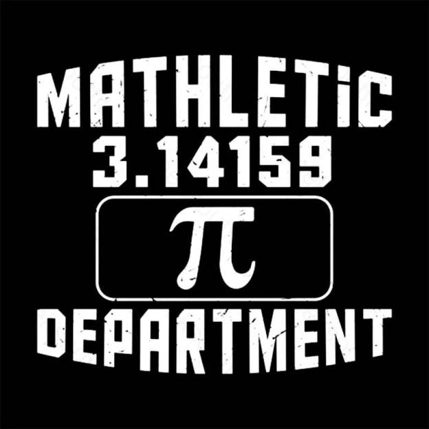 Mathletic Department Pi Day Nerd T-Shirt
