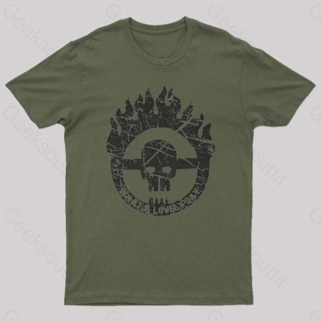 Max Take The Wheel Geek T-Shirt Army Green / S