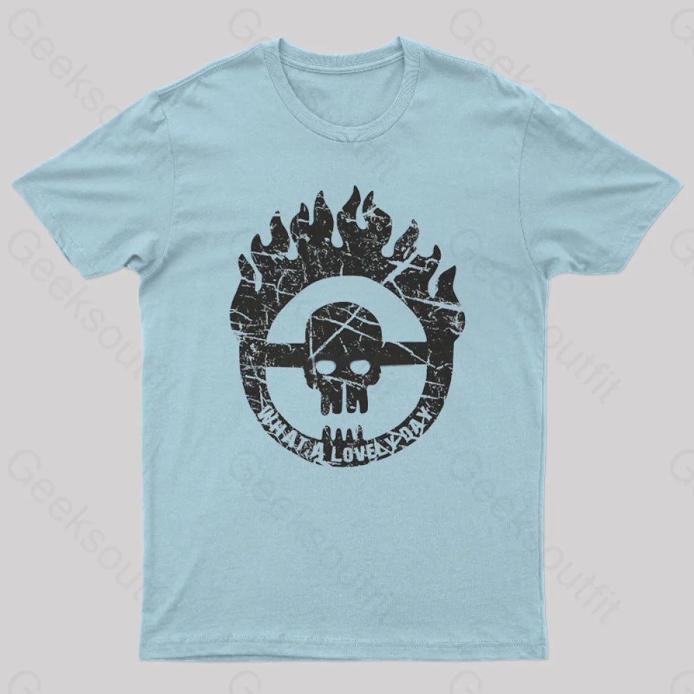 Max Take The Wheel Geek T-Shirt Light Blue / S