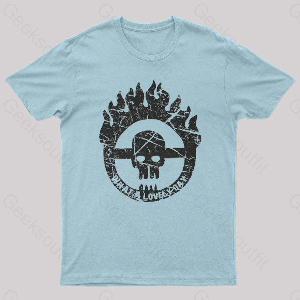 Max Take The Wheel Geek T-Shirt Light Blue / S