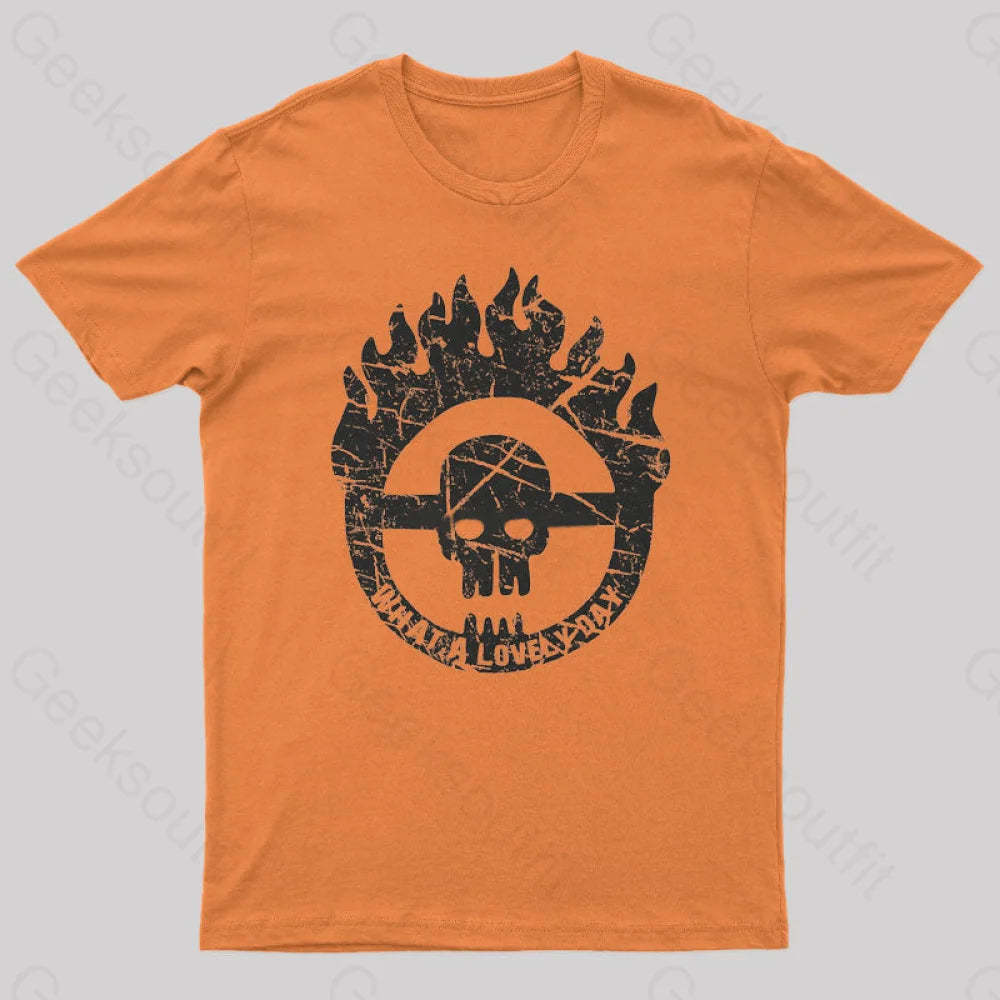 Max Take The Wheel Geek T-Shirt Orange / S