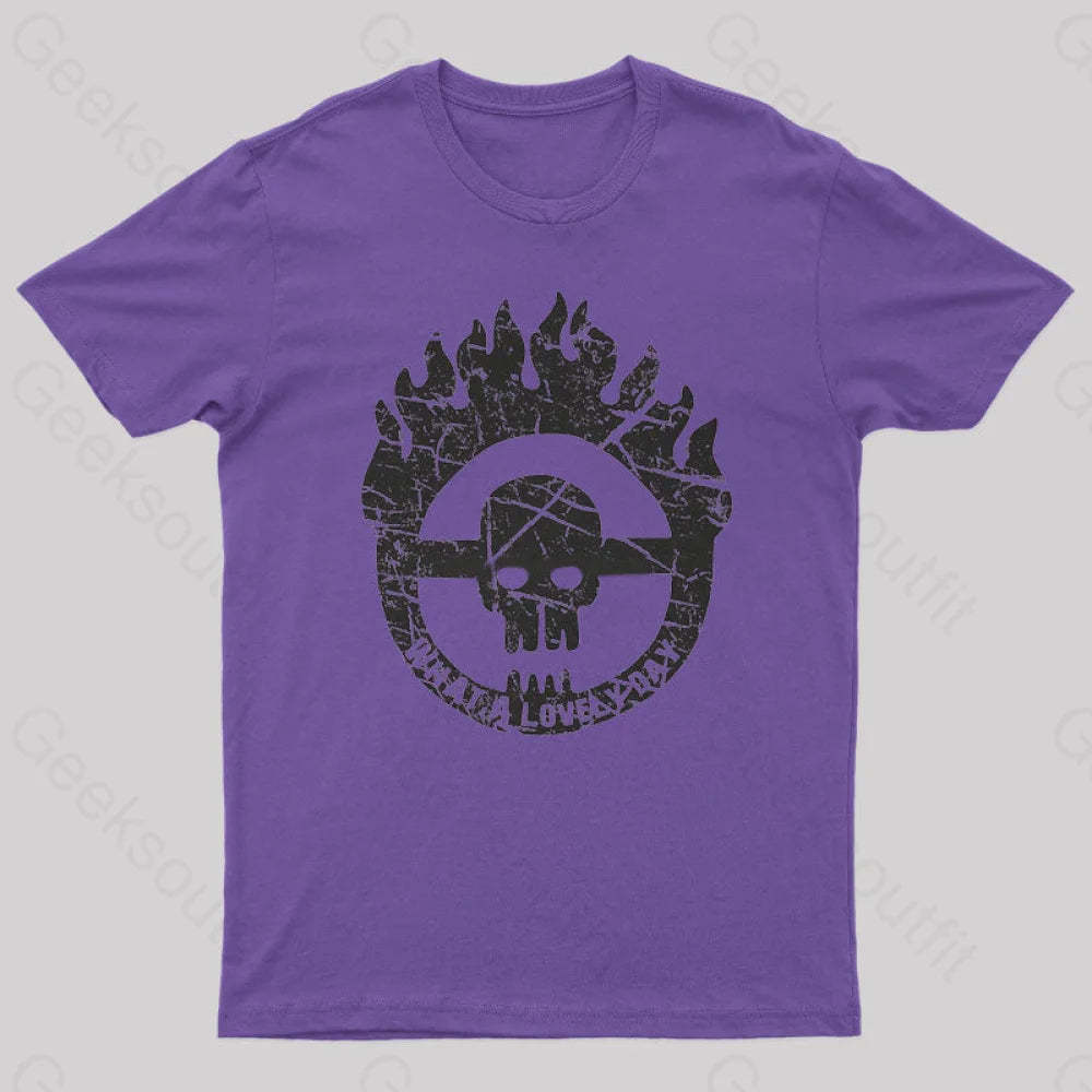 Max Take The Wheel Geek T-Shirt Purple / S