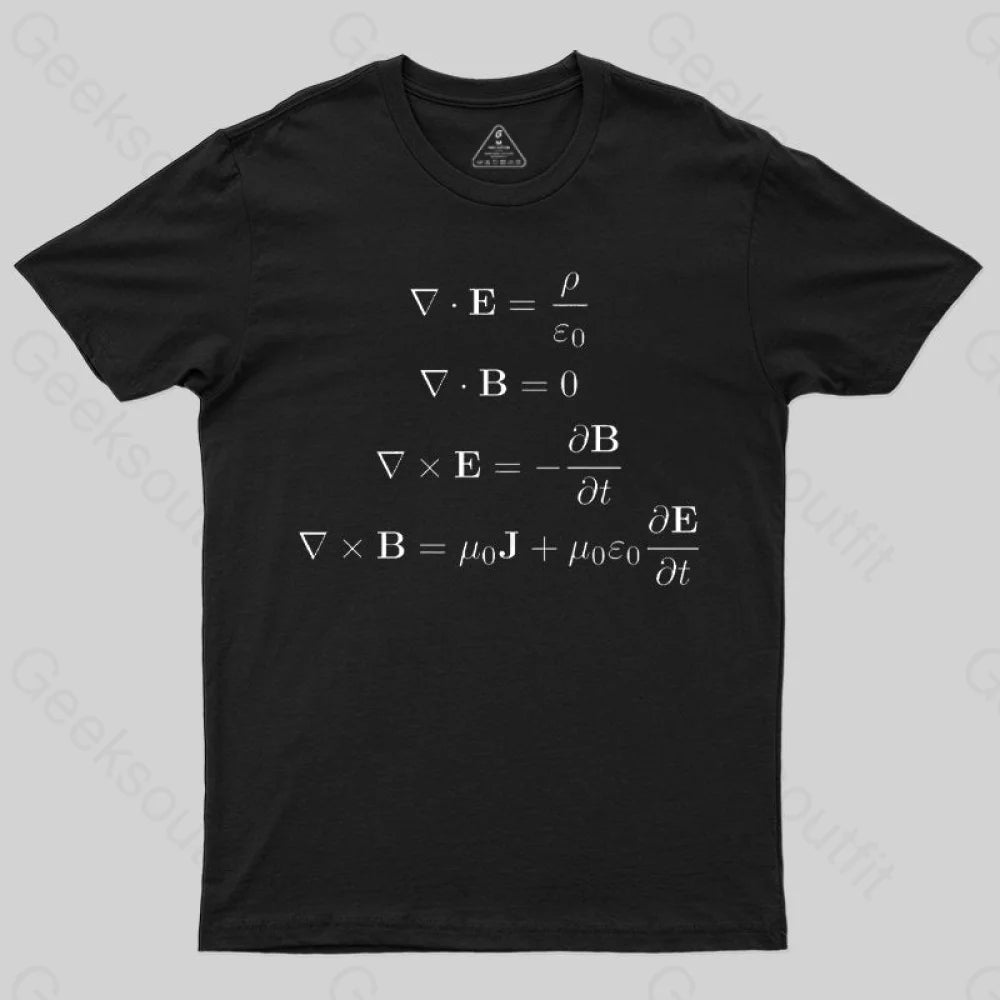 Maxwell equations Classic T-Shirt - Geeksoutfit