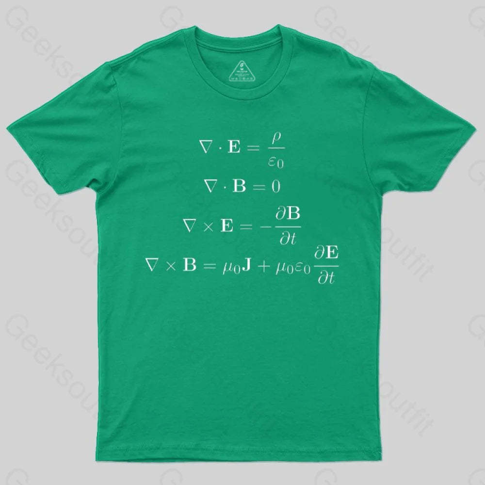 Maxwell equations Classic T-Shirt - Geeksoutfit