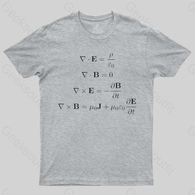 Maxwell equations Classic T-Shirt - Geeksoutfit