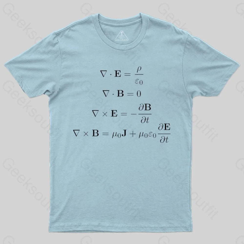 Maxwell equations Classic T-Shirt - Geeksoutfit