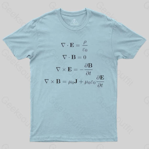 Maxwell equations Classic T-Shirt - Geeksoutfit