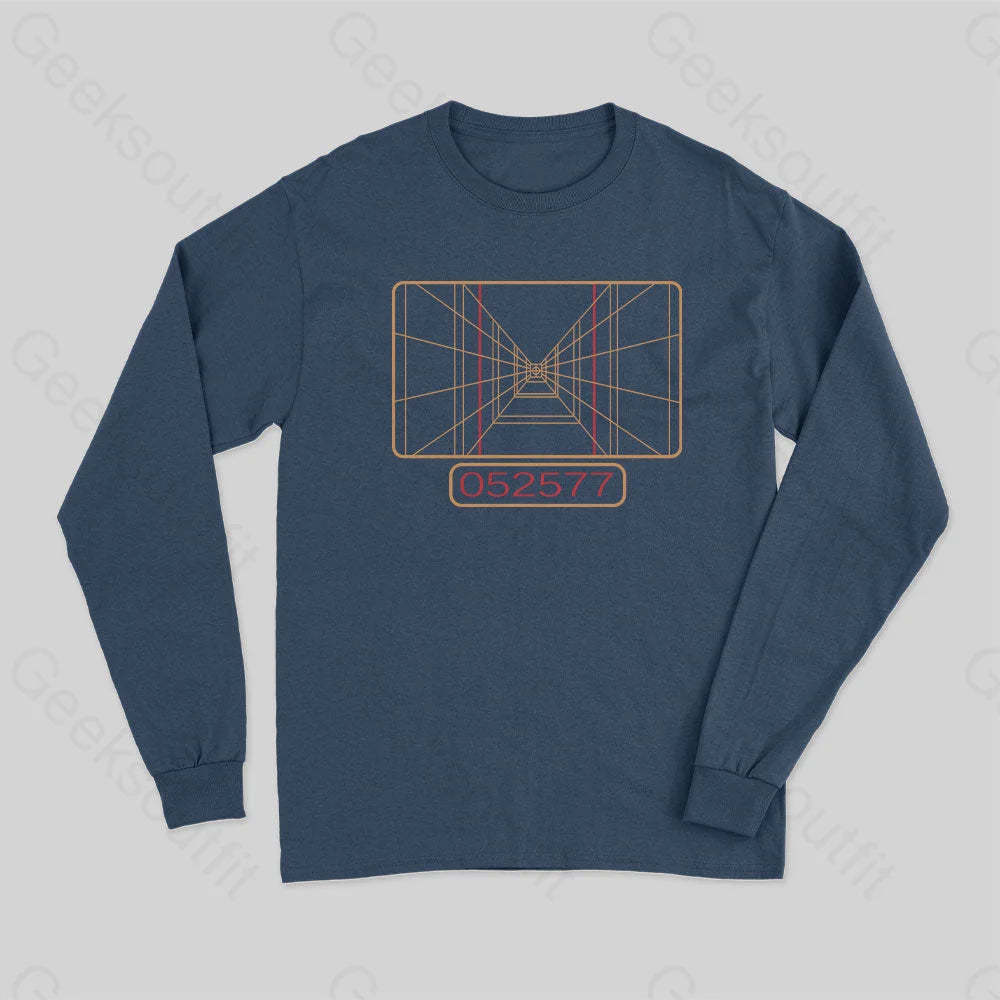 May 25 1977 Long Sleeve T-Shirt Navy / S