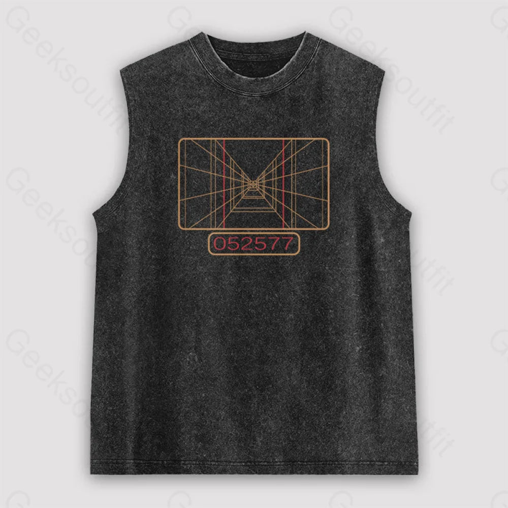 May 25 1977 Unisex Washed Tank Black / S