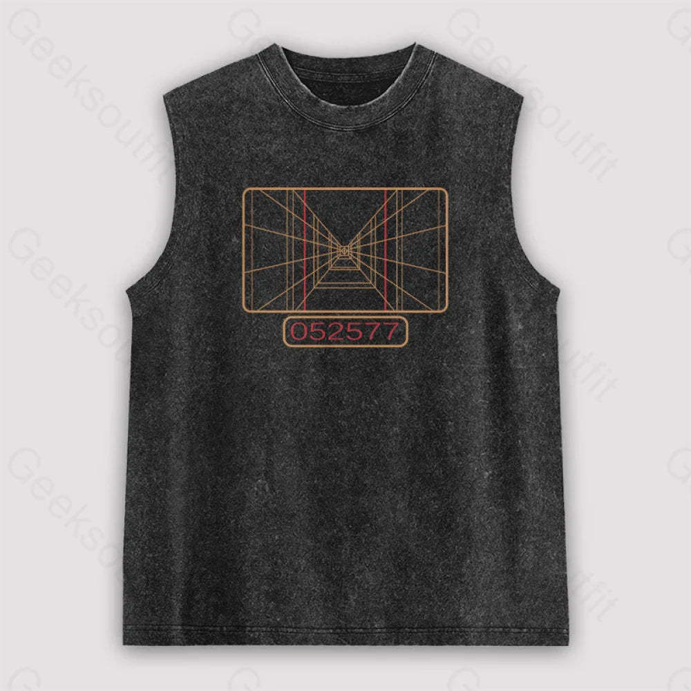May 25 1977 Unisex Washed Tank Black / S