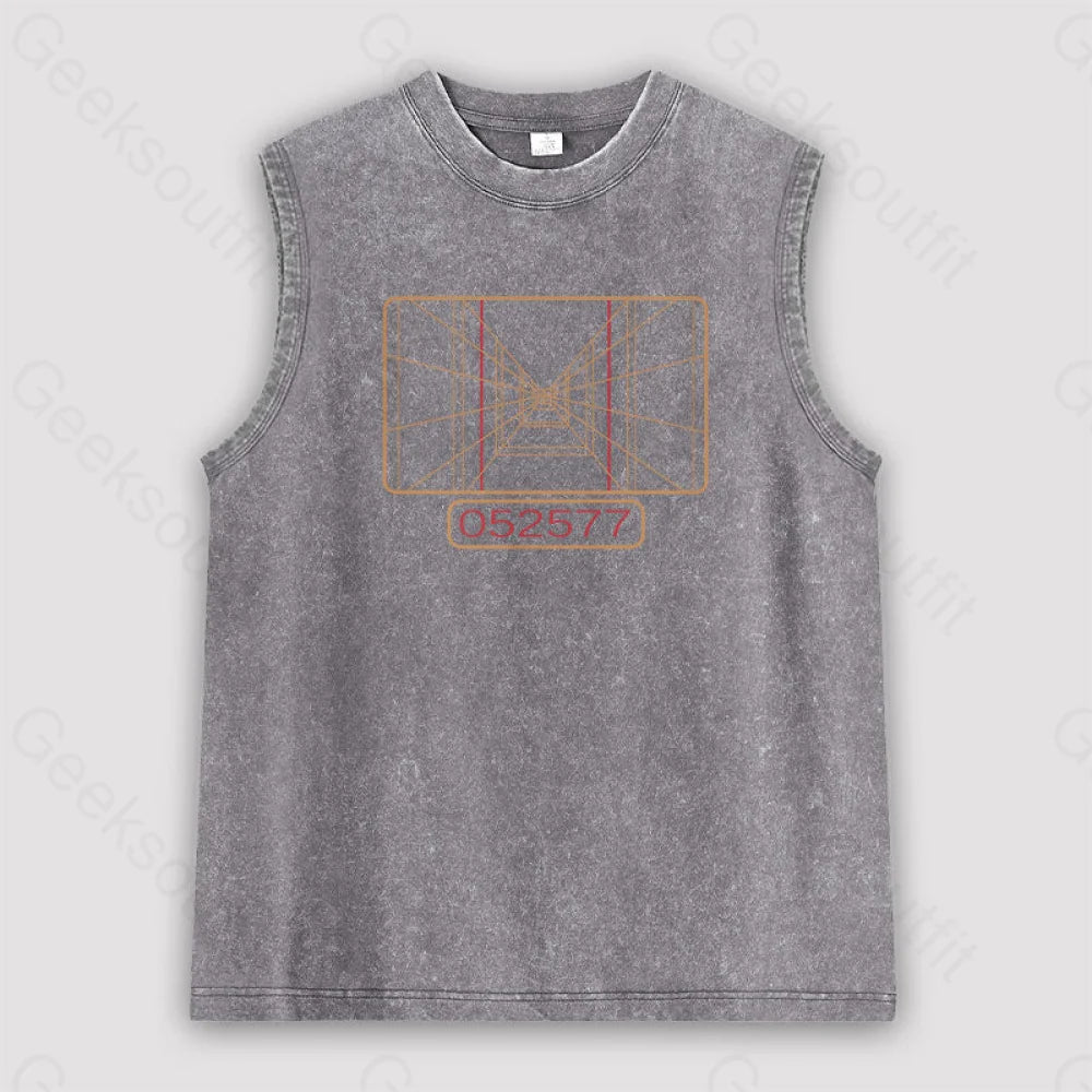 May 25 1977 Unisex Washed Tank Grey / S