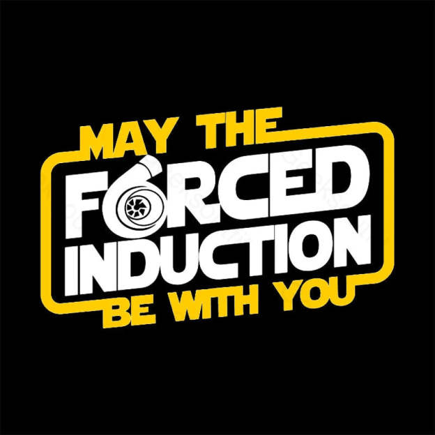 May The Forced Induction Be With You Geek T-Shirt