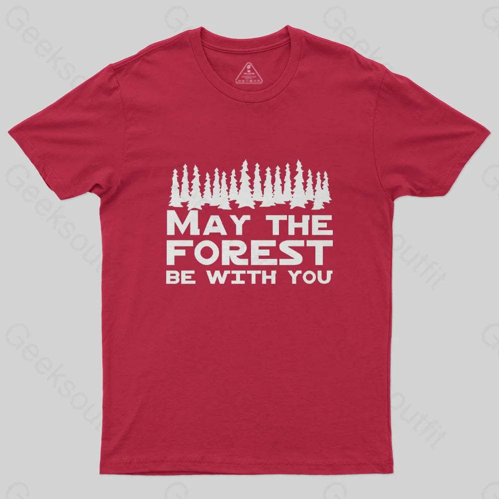 May the forest be with you T-Shirt - Geeksoutfit