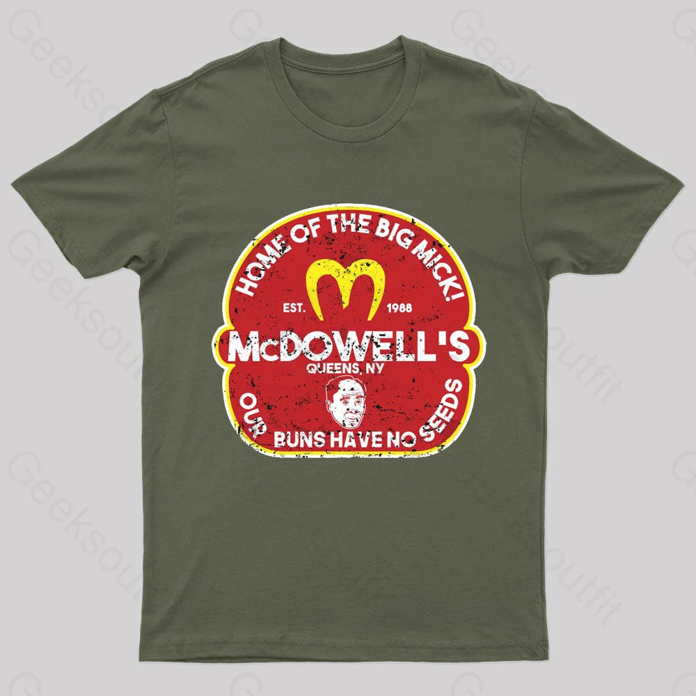 Mcdowell Nerd T-Shirt Army Green / S