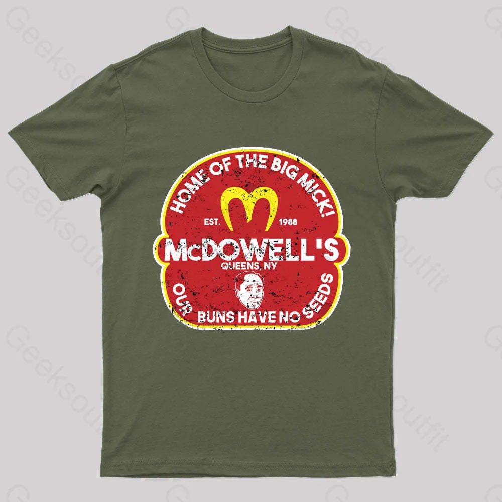 Mcdowell Nerd T-Shirt Army Green / S