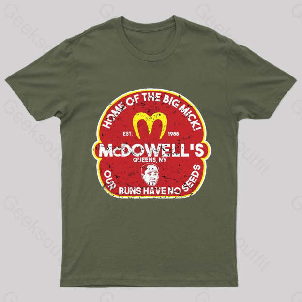 Mcdowell Nerd T-Shirt Army Green / S