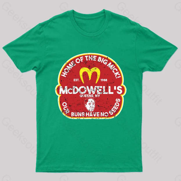 Mcdowell Nerd T-Shirt Green / S