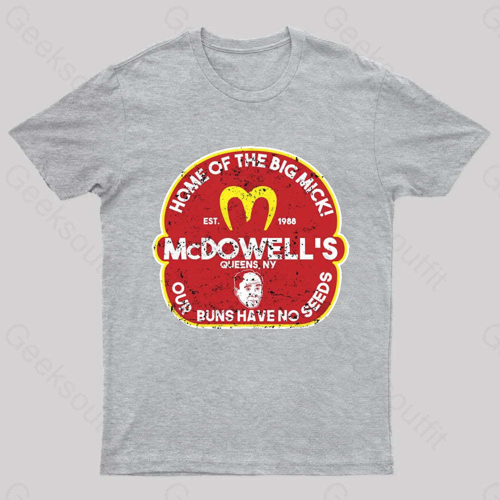 Mcdowell Nerd T-Shirt Grey / S