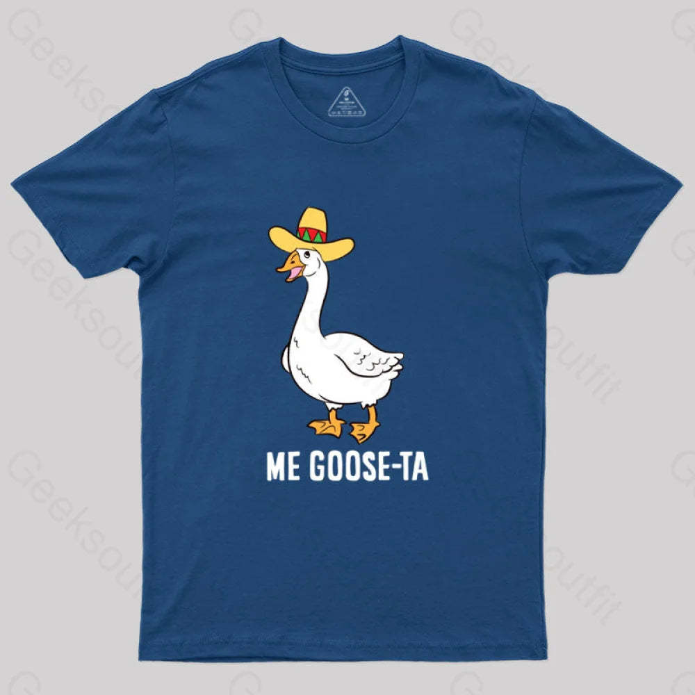 Me Goose Ta T-Shirt Navy / S