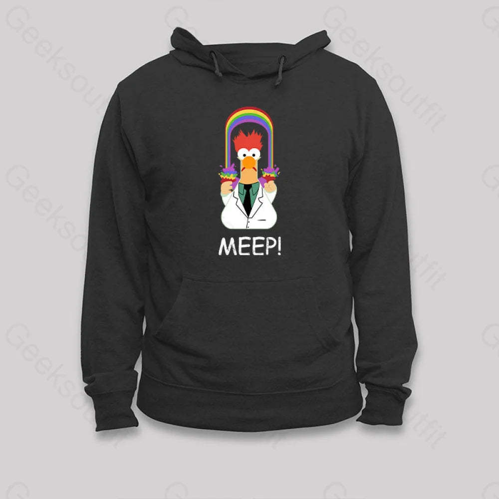Meep! Hoodie Black / S