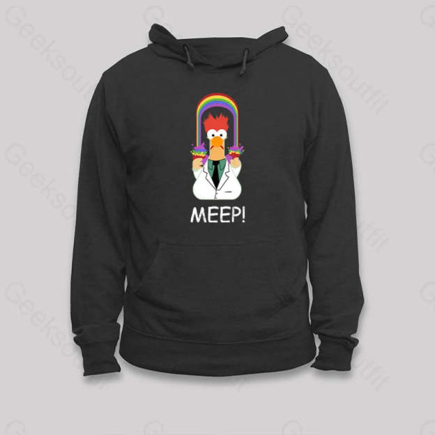 Meep! Hoodie Black / S
