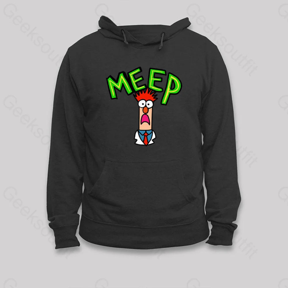 Meep Muppet Beaker Hoodie Black / S