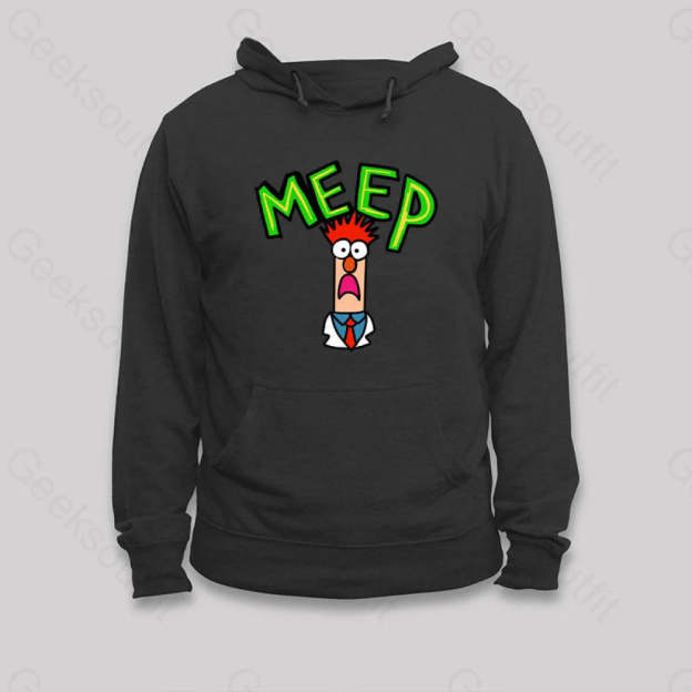 Meep Muppet Beaker Hoodie Black / S